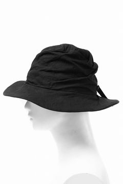 画像をギャラリービューアに読み込む, forme d'expression Skewed Fedora Hat (Black)