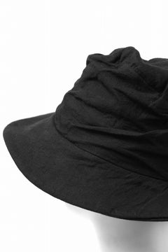 画像をギャラリービューアに読み込む, forme d'expression Skewed Fedora Hat (Black)