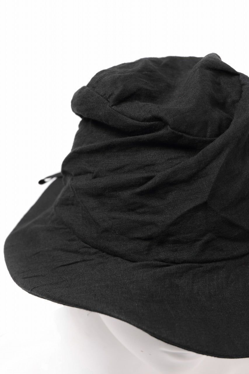 画像をギャラリービューアに読み込む, forme d'expression Skewed Fedora Hat (Black)