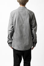 画像をギャラリービューアに読み込む, daub DYEING MINIMAL LS SHIRT / C.POPLIN (GREY)