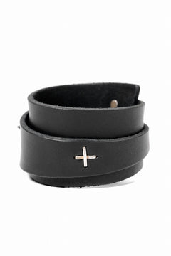 画像をギャラリービューアに読み込む, m.a+ croissant wrist band / A-F0K3/GR3,0 (BLACK)