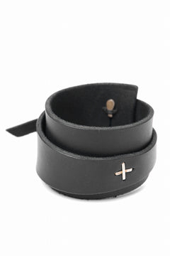 画像をギャラリービューアに読み込む, m.a+ croissant wrist band / A-F0K3/GR3,0 (BLACK)