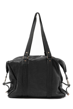 画像をギャラリービューアに読み込む, ierib Dr-Bag Large / FVT Oiled Horse Leather (BLACK)
