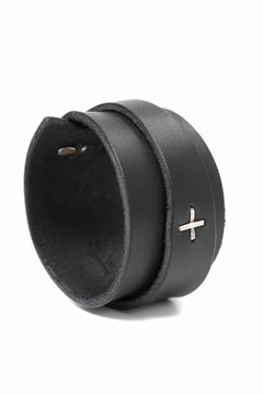 画像をギャラリービューアに読み込む, m.a+ croissant wrist band / A-F0K3/GR3,0 (BLACK)