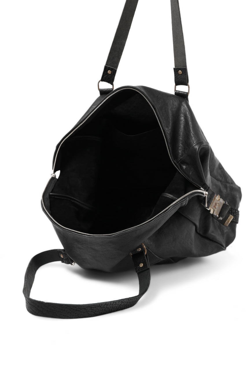 画像をギャラリービューアに読み込む, ierib Dr-Bag Large / FVT Oiled Horse Leather (BLACK)
