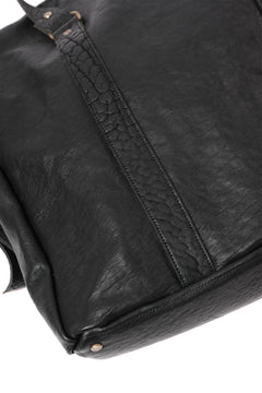 画像をギャラリービューアに読み込む, ierib Dr-Bag Large / FVT Oiled Horse Leather (BLACK)