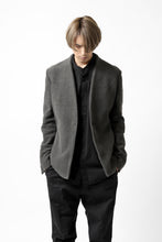 Load image into Gallery viewer, daub LONG SLEEVE SHIRT / DYED COTTON BROAD (BLACK)