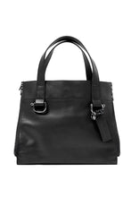 画像をギャラリービューアに読み込む, discord Yohji Yamamoto Side Zip Tote Bag S / Soft Shrink Cow Leather (BLACK)