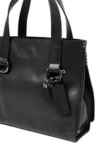 画像をギャラリービューアに読み込む, discord Yohji Yamamoto Side Zip Tote Bag S / Soft Shrink Cow Leather (BLACK)