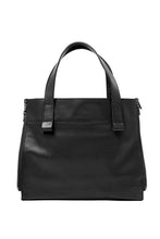 Load image into Gallery viewer, discord Yohji Yamamoto Side Zip Tote Bag S / Soft Shrink Cow Leather (BLACK)
