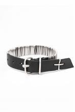 画像をギャラリービューアに読み込む, m.a+ thin silver wrapped wrist band / A-F7BL1/ GR2,0 (BLACK)