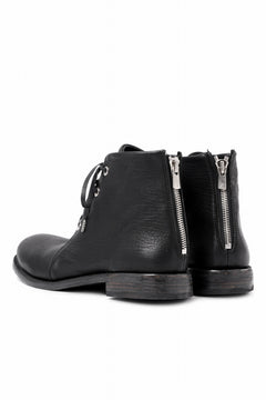 画像をギャラリービューアに読み込む, Portaille 4 HOLE LACE UP BOOTS / BURNED HORSE (BLACK) *