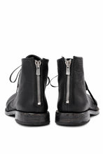 画像をギャラリービューアに読み込む, Portaille 4 HOLE LACE UP BOOTS / BURNED HORSE (BLACK) *
