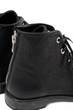 画像をギャラリービューアに読み込む, Portaille 4 HOLE LACE UP BOOTS / BURNED HORSE (BLACK) *