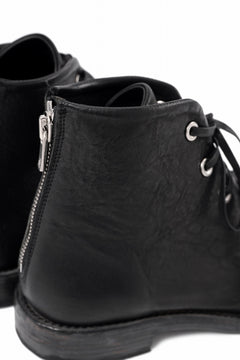 画像をギャラリービューアに読み込む, Portaille 4 HOLE LACE UP BOOTS / BURNED HORSE (BLACK) *