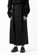 画像をギャラリービューアに読み込む, Y's BANG ON! No.149 GABARDINE WRAP PANTS (BLACK)