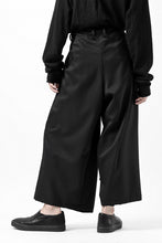 画像をギャラリービューアに読み込む, Y's BANG ON! No.149 GABARDINE WRAP PANTS (BLACK)