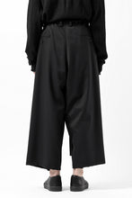 画像をギャラリービューアに読み込む, Y's BANG ON! No.149 GABARDINE WRAP PANTS (BLACK)