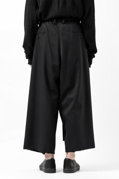 画像をギャラリービューアに読み込む, Y's BANG ON! No.149 GABARDINE WRAP PANTS (BLACK)