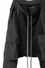 画像をギャラリービューアに読み込む, A.F ARTEFACT MILITARY CARGO SARROUEL PANTS / BOMBER HEAT® + NYLON (BLACK)