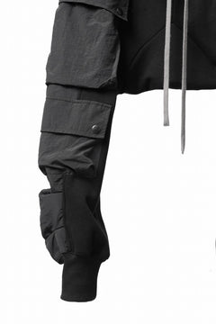 画像をギャラリービューアに読み込む, A.F ARTEFACT MILITARY CARGO SARROUEL PANTS / BOMBER HEAT® + NYLON (BLACK)