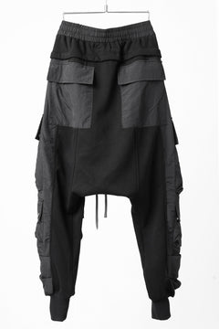 画像をギャラリービューアに読み込む, A.F ARTEFACT MILITARY CARGO SARROUEL PANTS / BOMBER HEAT® + NYLON (BLACK)