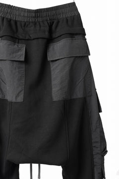 画像をギャラリービューアに読み込む, A.F ARTEFACT MILITARY CARGO SARROUEL PANTS / BOMBER HEAT® + NYLON (BLACK)