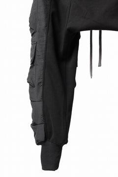 画像をギャラリービューアに読み込む, A.F ARTEFACT MILITARY CARGO SARROUEL PANTS / BOMBER HEAT® + NYLON (BLACK)