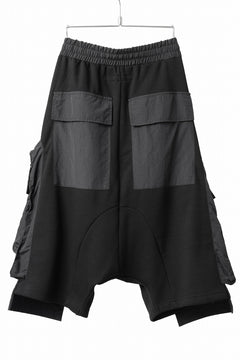 画像をギャラリービューアに読み込む, A.F ARTEFACT MILITARY CARGO SARROUEL SHORTS / BOMBER HEAT® + NYLON (BLACK)