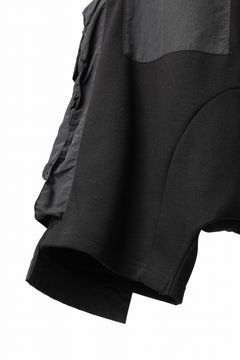 画像をギャラリービューアに読み込む, A.F ARTEFACT MILITARY CARGO SARROUEL SHORTS / BOMBER HEAT® + NYLON (BLACK)