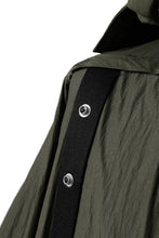 画像をギャラリービューアに読み込む, A.F ARTEFACT HOODIE LONG ZIP COAT with DETACHABLE POCKET POUCH (KHAKI)