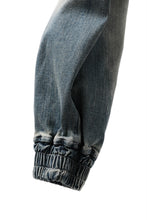 画像をギャラリービューアに読み込む, A.F ARTEFACT EASY SARROUEL CARGO PANTS / FADED AGEING DENIM (BLUE)