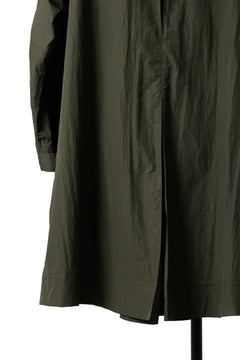 画像をギャラリービューアに読み込む, A.F ARTEFACT HOODIE LONG ZIP COAT with DETACHABLE POCKET POUCH (KHAKI)