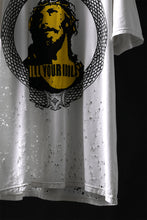 画像をギャラリービューアに読み込む, MASSIMO SABBADIN GRAPHIC T SHIRT wt. SCREEN PRINT/DESTROY (sill trd)