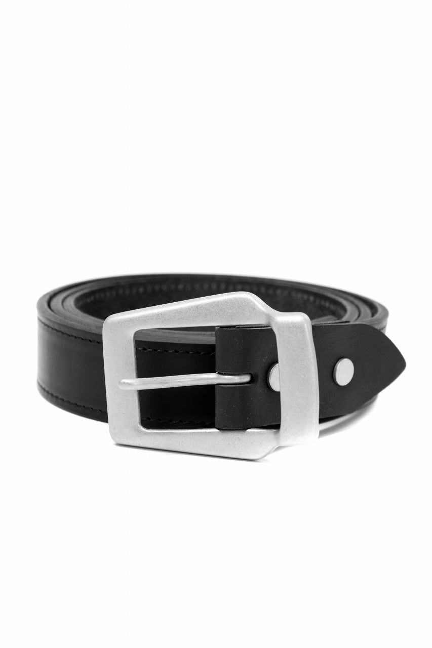 Load image into Gallery viewer, ISAMU KATAYAMA BACKLASH CLAP-BELT 30mm / GUIDI SHOULDER & GUIDI HORSE (BLACK)