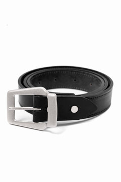 Load image into Gallery viewer, ISAMU KATAYAMA BACKLASH CLAP-BELT 30mm / GUIDI SHOULDER & GUIDI HORSE (BLACK)