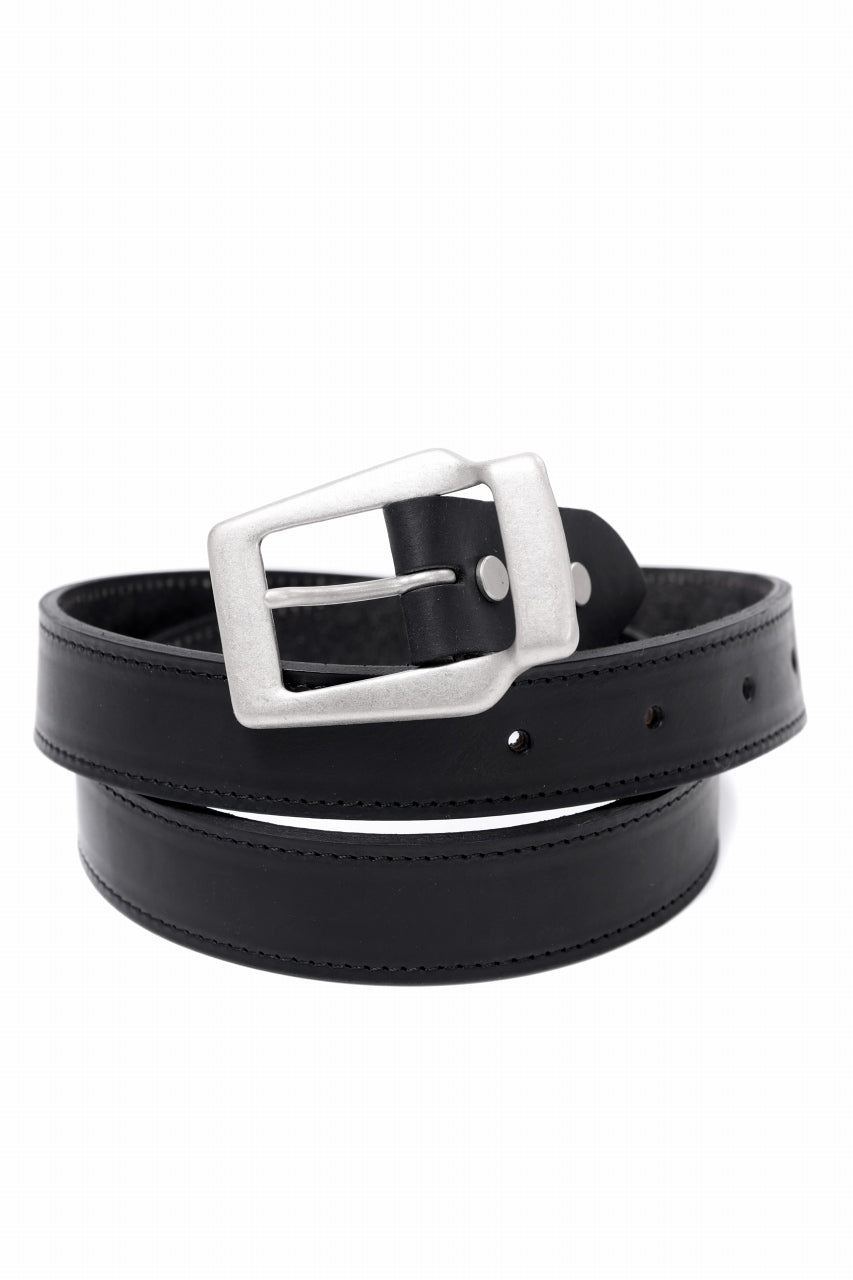 Load image into Gallery viewer, ISAMU KATAYAMA BACKLASH CLAP-BELT 30mm / GUIDI SHOULDER & GUIDI HORSE (BLACK)