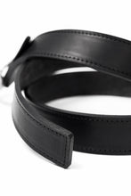 Load image into Gallery viewer, ISAMU KATAYAMA BACKLASH CLAP-BELT 30mm / GUIDI SHOULDER & GUIDI HORSE (BLACK)