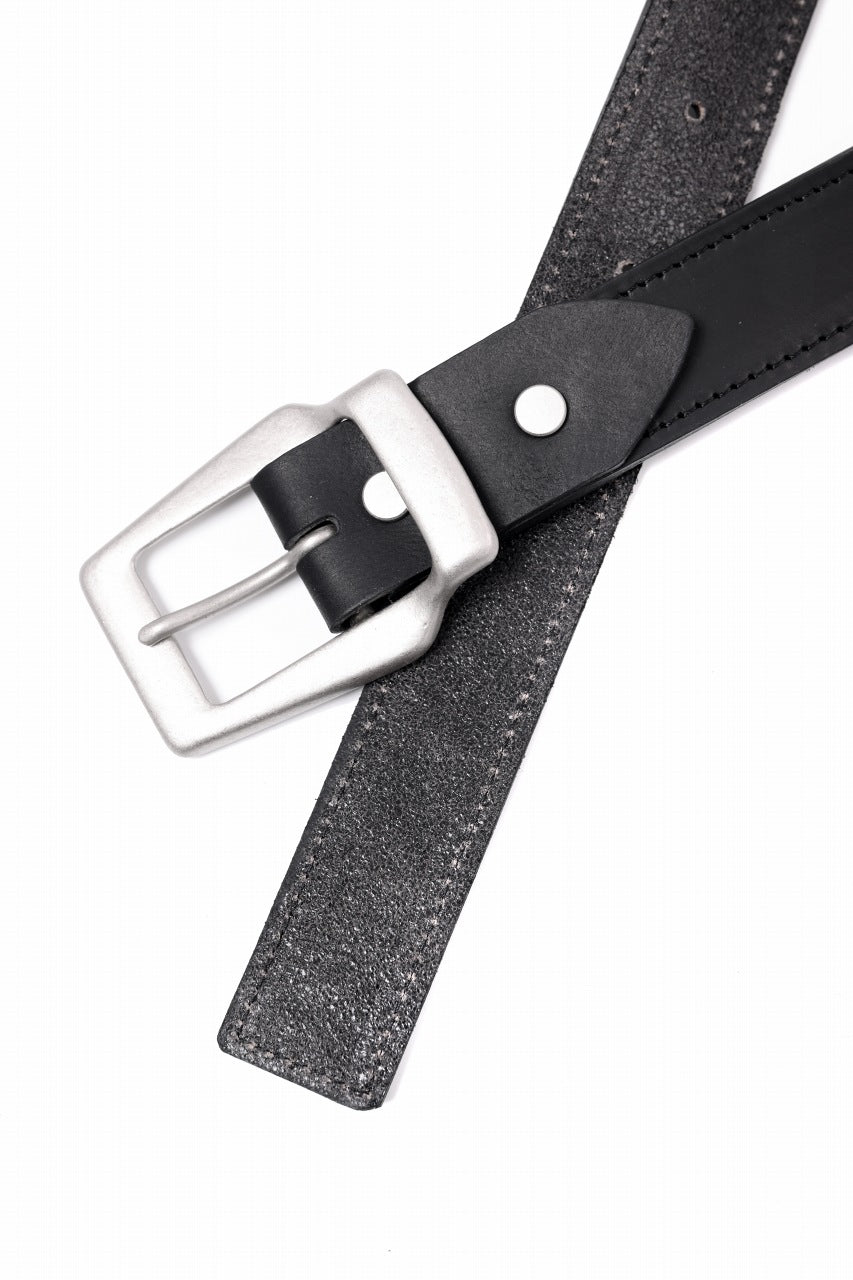 Load image into Gallery viewer, ISAMU KATAYAMA BACKLASH CLAP-BELT 30mm / GUIDI SHOULDER & GUIDI HORSE (BLACK)