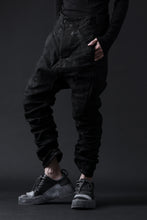 画像をギャラリービューアに読み込む, BORIS BIDJAN SABERI DROP CROTCH PANTS / VINYL COATED & NICKEL PRESSED & BODY MOLDED "P24-F1603K" (BLACK)
