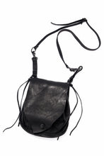 画像をギャラリービューアに読み込む, ISAMU KATAYAMA BACKLASH MEDICINE BAG / DOUBLE-SHOULDER OBJECT DYED (BLACK)