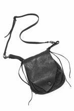画像をギャラリービューアに読み込む, ISAMU KATAYAMA BACKLASH MEDICINE BAG / DOUBLE-SHOULDER OBJECT DYED (BLACK)
