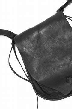 画像をギャラリービューアに読み込む, ISAMU KATAYAMA BACKLASH MEDICINE BAG / DOUBLE-SHOULDER OBJECT DYED (BLACK)