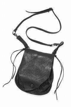 画像をギャラリービューアに読み込む, ISAMU KATAYAMA BACKLASH MEDICINE BAG / DOUBLE-SHOULDER OBJECT DYED (BLACK)