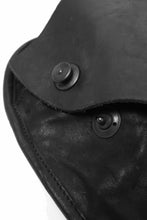 画像をギャラリービューアに読み込む, ISAMU KATAYAMA BACKLASH MEDICINE BAG / DOUBLE-SHOULDER OBJECT DYED (BLACK)