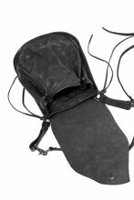 画像をギャラリービューアに読み込む, ISAMU KATAYAMA BACKLASH MEDICINE BAG / DOUBLE-SHOULDER OBJECT DYED (BLACK)