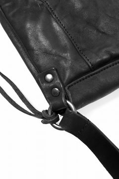 画像をギャラリービューアに読み込む, ISAMU KATAYAMA BACKLASH MEDICINE BAG / DOUBLE-SHOULDER OBJECT DYED (BLACK)