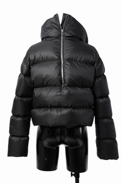 画像をギャラリービューアに読み込む, A.F ARTEFACT HIGH-NECK SHORT DOWN JACKET (BLACK)