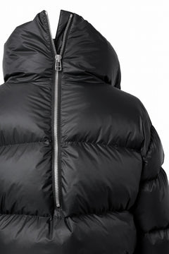画像をギャラリービューアに読み込む, A.F ARTEFACT HIGH-NECK SHORT DOWN JACKET (BLACK)