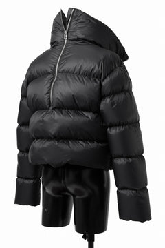 画像をギャラリービューアに読み込む, A.F ARTEFACT HIGH-NECK SHORT DOWN JACKET (BLACK)